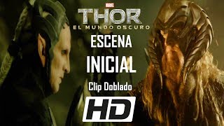 Escena inicial de quotThor Un Mundo Oscuroquot  Clip Dob HD  Thor Un Mundo Oscuro 2013 [upl. by Schlessinger]