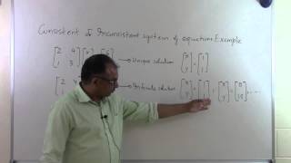 Chapter0405 Lesson Consistent and Inconsistent System of Equations Example [upl. by Attiuqaj]