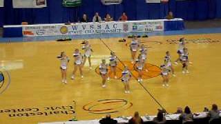 Logan Wildcats WV State Cheering 09 Cheer [upl. by Enywad926]