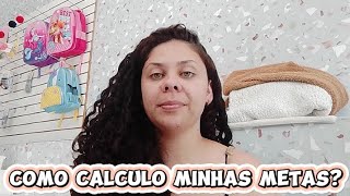 COMO CALCULO MINHAS METAS  MUDANÇAS NO EMBRULHO DE PRESENTE 🎁 lojadebebe lojistainfantil [upl. by Arotahs]