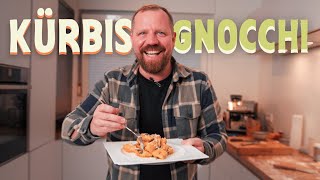 Gnocchi aus KÜRBIS 🎃  Folge 9  DEFFILICIOUS  Marco kocht mit Detlef [upl. by Iduj]