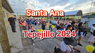 Calenda en Santa Ana Tepejillo Puebla 2024 [upl. by Yesnek]