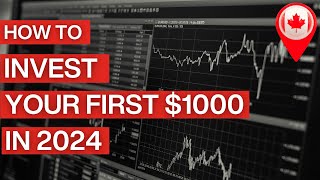 How to Invest your first 1000 in 2024 3 Free Sample Portfolios Growth Dividend amp Income Canada [upl. by Ymrej]