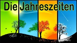 ★ Die Jahreszeiten ★ lernen  Schule  Vorschule  Kindergarten [upl. by Aisercal910]