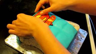 How to Make a Superman Super Dad Six Pack Cake [upl. by Euqinwahs]