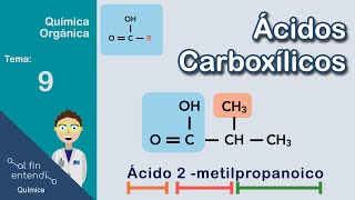 Nomenclatura de ácidos carboxílicos [upl. by Fredela]