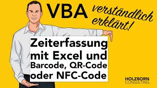 091 Arbeitszeiterfassung für Stunden mit Excel VBA inkl Anleitung  Tool für mehrere Mitarbeitende [upl. by Nylavad]