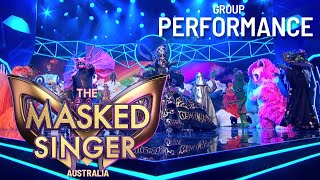 Final Group Performance  The Masked Singer Australia [upl. by Naitsyrk332]