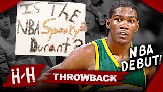 Kevin Durant First NBA Game Full Highlights vs Nuggets 20071031  CRAZY Debut [upl. by Banyaz]