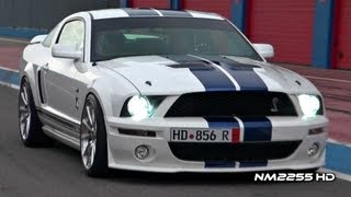 Modified Shelby Mustang GT500 INSANE SOUND on Track [upl. by Nodnarbal]