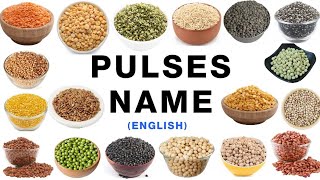 Pulses name in English  pulses name learn pulses name [upl. by Akli]