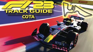 How to MASTER COTA on F1 23  Track Guide [upl. by Bradly353]