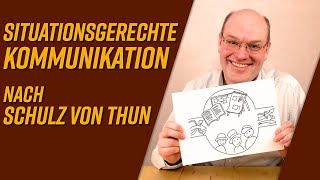 Situationsgerechte Kommunikation nach Schulz von Thun [upl. by Thorncombe]