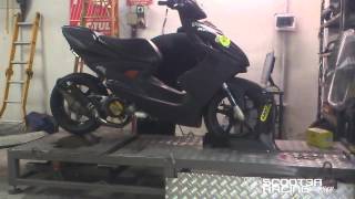 Yamaha Aerox 7T 2589CV By Scooter Racing Workshop [upl. by Nitsew409]