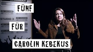 Fünf für Carolin Kebekus  das Interview ohne Fragen [upl. by Karrah]