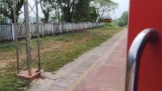 22656 Hazrat Nizamuddin  Ernakulam SuperFast Express departing from Karmali Station  KR [upl. by Regnig514]