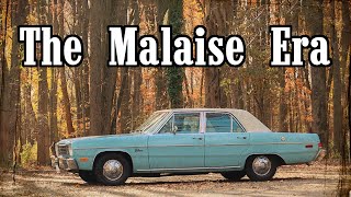 The Malaise Era  The Most Important Decade In Automotive History [upl. by Eppie758]