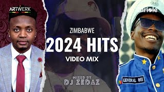 Zim 2024 Hits Video Mix ft Holy Ten Killer T Master H VoltzJT Winky D Scrip Mula amp Many More [upl. by Shamus]