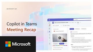 Copilot in Teams and Intelligent recap  After the meeting [upl. by Heber]