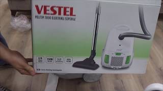 Vestel Meltem 3000 Toz Torbalı Elektrikli Süpürge İnceleme [upl. by Akienahs]