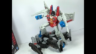 Transformers SIEGE Starscream Chefatron Review [upl. by Audun]