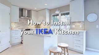 How to Install an Ikea Kitchen [upl. by Nylanna817]