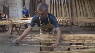 CONFECCIONANDO VARA DE BAMBU ESPECIAL 2 BELINAS PESCADOR  fÃ¡brica de varas de bambu em BROTAS SP [upl. by Kaenel966]