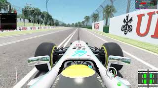 Assetto Corsa  Onboard Mercedes AMG W04 de Lewis Hamilton en Albert Park 137490 [upl. by Ranite]