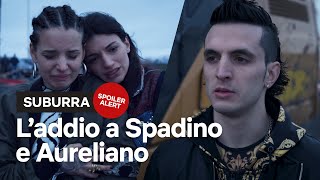 L’ultimo saluto ad Aureliano e Spadino in Suburra  Netflix Italia [upl. by Yerhcaz]