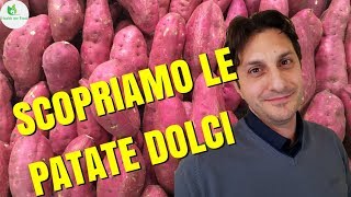 PATATA DOLCE  Ricette e valori nutrizionali della Patata Americana [upl. by Antonius922]