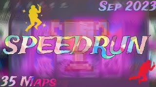 All World Records in Category quotSpeedrunquot  Bhop Pro September 2023 [upl. by Vokay723]