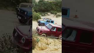 AMG G63 v Jimny v Wrangler OFFROAD [upl. by Babbie]