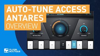 AutoTune Access by Antares  Vocal Pitch Correction Tutorial [upl. by Eliak]