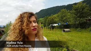 ADA scholar Mjellma Vula at the European Forum Alpbach 2017 [upl. by Joelynn400]