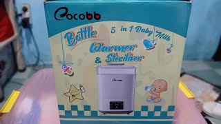 Cocobb 5 in 1 Baby Milk Bottle Warmer amp Sterilizer  mljromesaint [upl. by Gibb174]