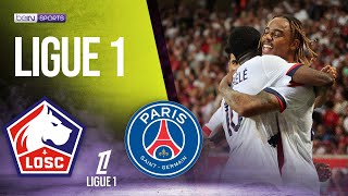 Lille vs PSG  LIGUE 1 HIGHLIGHTS  090124  beIN SPORTS USA [upl. by Trip]