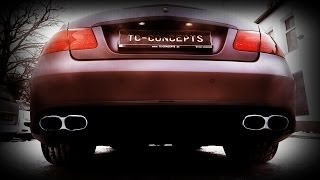 MercedesBenz E500 AMG Coupe LOUD SOUND Black Series amp Tuning by TC Concepts [upl. by Hsan]