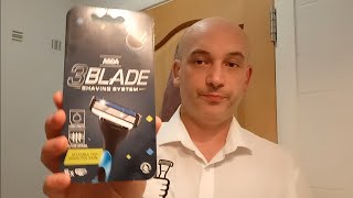 Asda Razor Dorco 3 Blade Amazing Value [upl. by Solotsopa474]