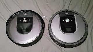 iRobot Roomba i7 vs iRobot Roomba 960 Spot Mode Test [upl. by Esylle]