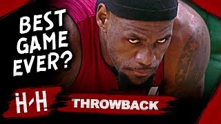 LeBron James GREATEST Game EVER Full Game 6 Highlights vs Celtics 2012 Playoffs  45 Pts 15 Reb [upl. by Aneret]