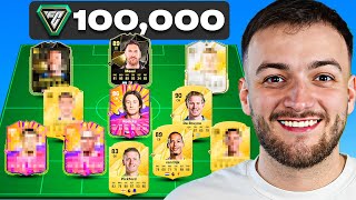 100000 FC 25 POINTS Decides My Team [upl. by Enaht102]