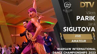 Jive  Vilem Parik amp Jana Sigutova  Amateur Latin  WIDC by DansInn Michael Malitowski 2023 [upl. by Nylidnarb]