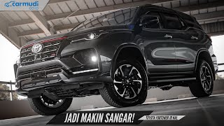 Ini Dia Toyota Fortuner Facelift Indonesia Perlukah Pajero Sport Khawatir [upl. by Ahsilyt]