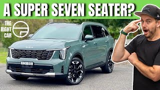 2024 Kia Sorento review  7 seater upgraded GTLine AWD tested [upl. by Annoya]