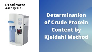 Determination of protein content in milk and milk products using Kjeldahl method [upl. by Leahcimrej]