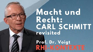 Carl Schmitt Revisited Bedeutung seiner Theorien in der modernen Politik  Mit Rüdiger Voigt [upl. by Otxilac]