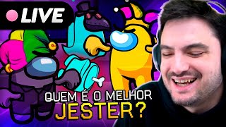 LIVE DE AMONG US  QUEM É O MELHOR JESTER [upl. by Smeaj]