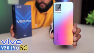 Vivo V20 Pro Unboxing amp Overview  5G Mobile From Vivo 🔥 [upl. by Nnaarual193]