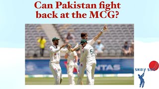 How can Pakistan come back in the series  MCG Test Preview  Pakistan vs Australia [upl. by Alocin]