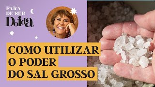 NÃO sabe qual PODER do SAL GROSSO MÁRICA FERNANDES EXPLICA como AFASTAR ENERGIAS NEGATIVAS com ELE [upl. by Aniale637]